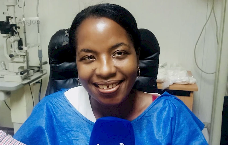 Médica oftalmologista do HGO/Cunene, Yanelis Henrçu