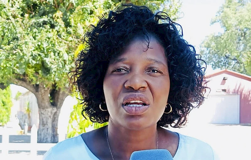 Chefe de departamento de Ciências Tecnologia e Inovação do Cunene, Paula Sancho