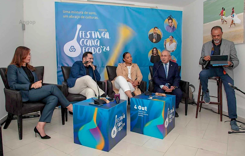 Conferência de imprensa da 7ª edição do festival "Caixa Fado 2024"