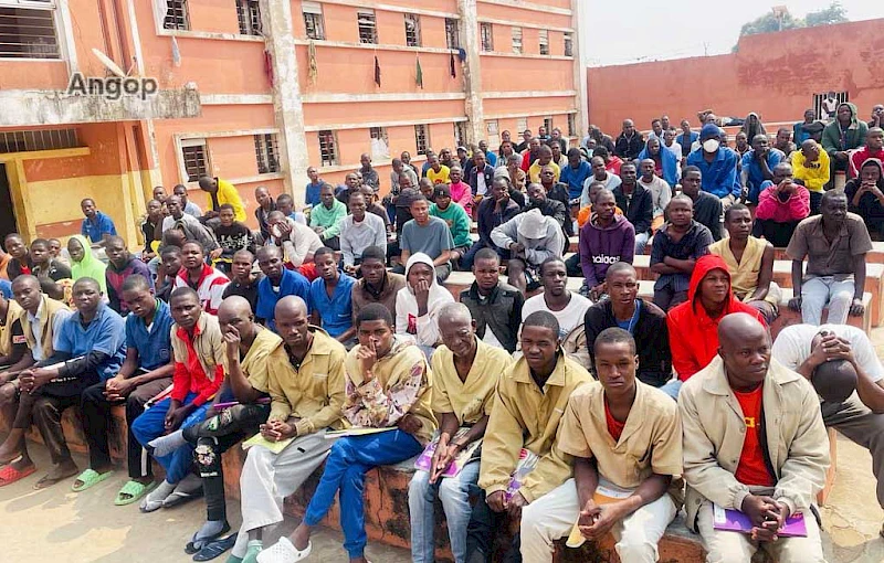 Reclusos do Estabelecimento Penitenciário de Malanje