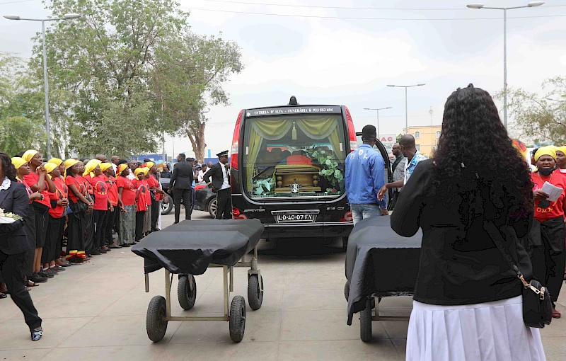 Funeral do jornalista Ismael Mateus