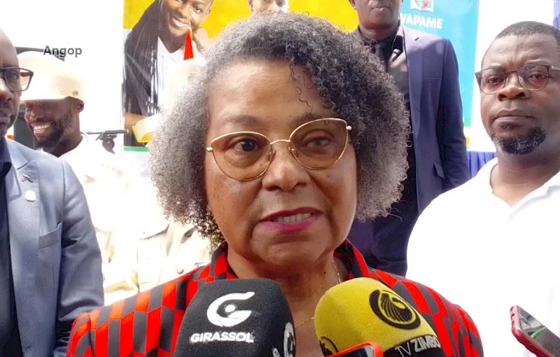 Ministra da Educação, Luísa Grilo.