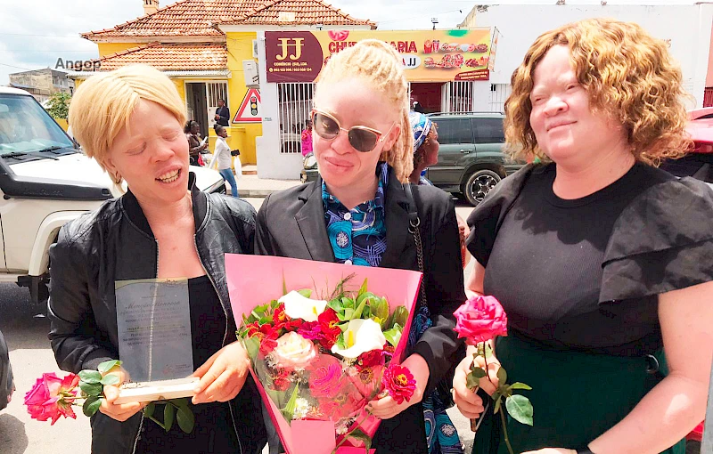 Mulheres homenageadas na Huíla