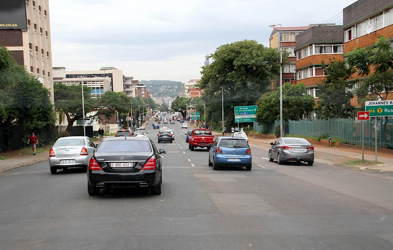 Afrique du Sud : Vue partielle de la ville de Pretoria (Photo archive)